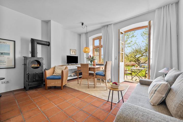 Wohnen am Noor - Kamin, Terrasse, Zugang zum Steg direkt am Noor in Arnis, Kappeln & Umgebung