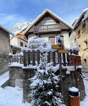 Chalet pour 4 personnes, avec jardin et vue dans Les Deux Alpes