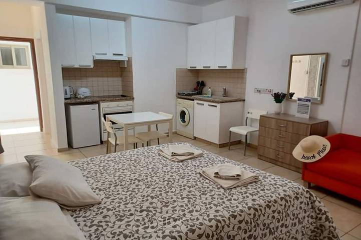 Appartement entier, Appartements de vacances du roi<br>Studio in Paphos (ville), Chypre du Sud