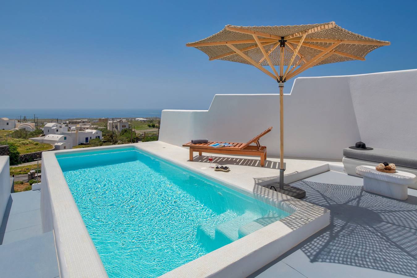 Chalet para 3 Personas en Megalochori, Santorini