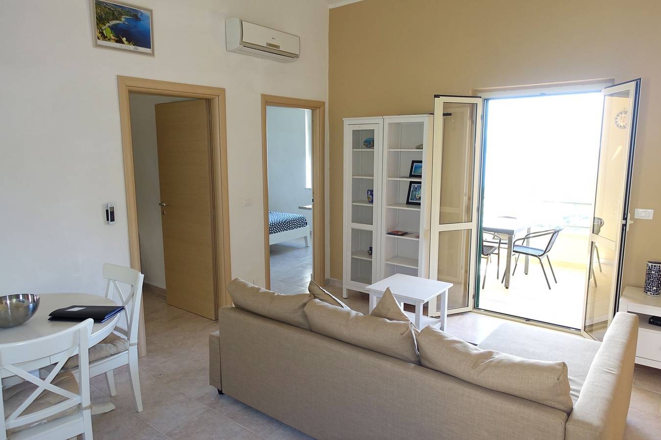 Ferienhaus "Terrazzo A9" mit Meerblick, Gemeinschaftspool und Wlan in Parghelia, Vibo Valentia Provinz