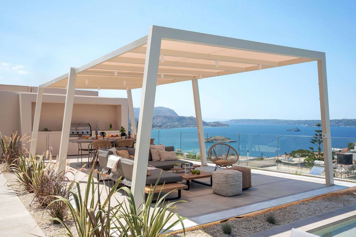 Entire holiday apartment, Seaview Lux in Vamos, Chania region