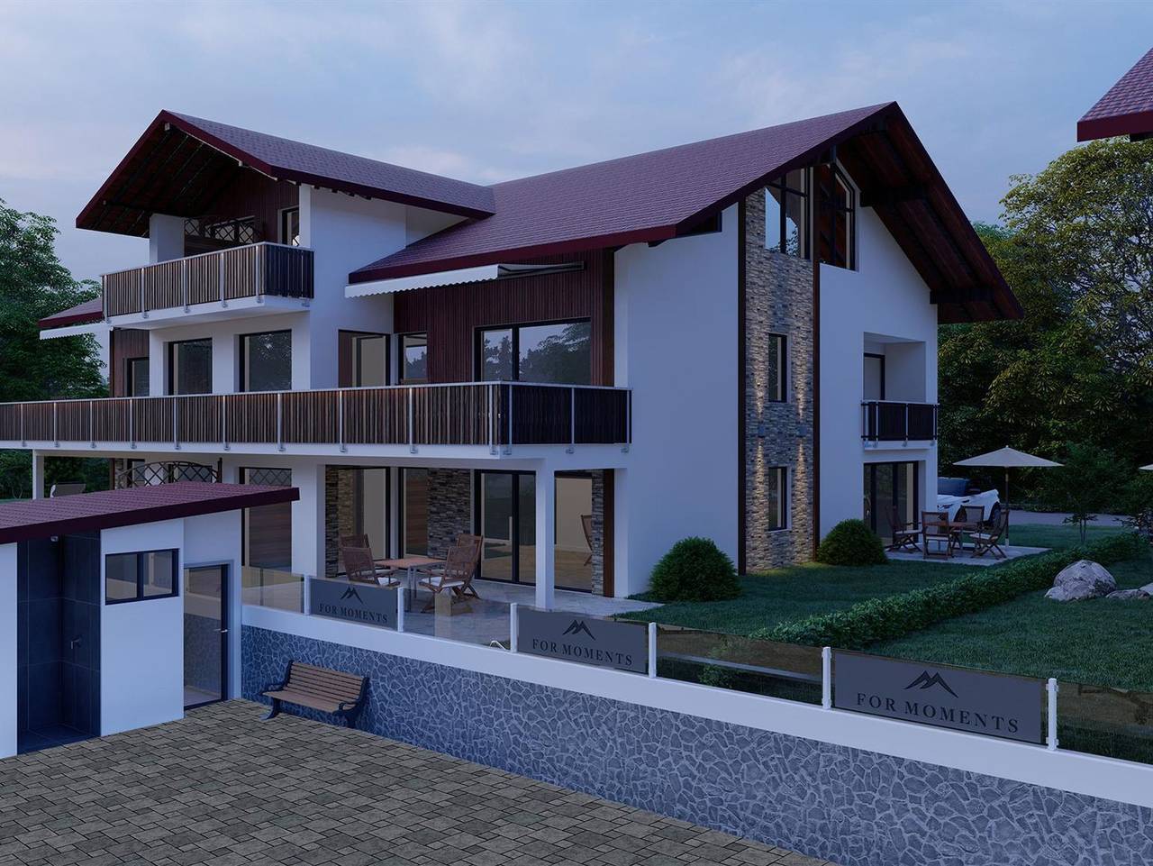 Ganze Ferienwohnung, For Moments - App. für 2, 1 Sz, Üb 4-6,B.8 8Af2 in Roßhaupten, Bayerisch Schwaben