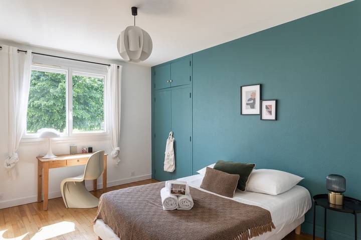 Apartamento entero, Apartamento de vacaciones para 6 personas in Rennes, Región de Rennes