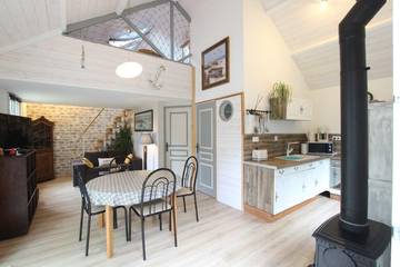 Gîte pour 4 personnes, avec terrasse à Bretteville-sur-Ay
