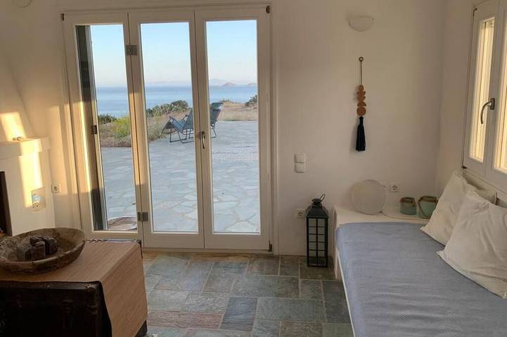 Summer sea view villa Antiparos in Soros (Grecia), Antiparos