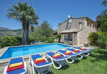 Finca in Pollença, Serra de Tramuntana für 8 