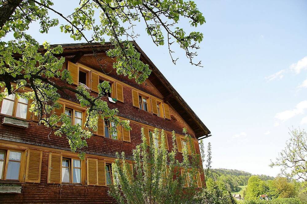 Ganze Wohnung, Gemütliches Appartement mit viel Holz und direktem Blick auf die Berge in Schwarzenberg, Bodensee-Vorarlberg