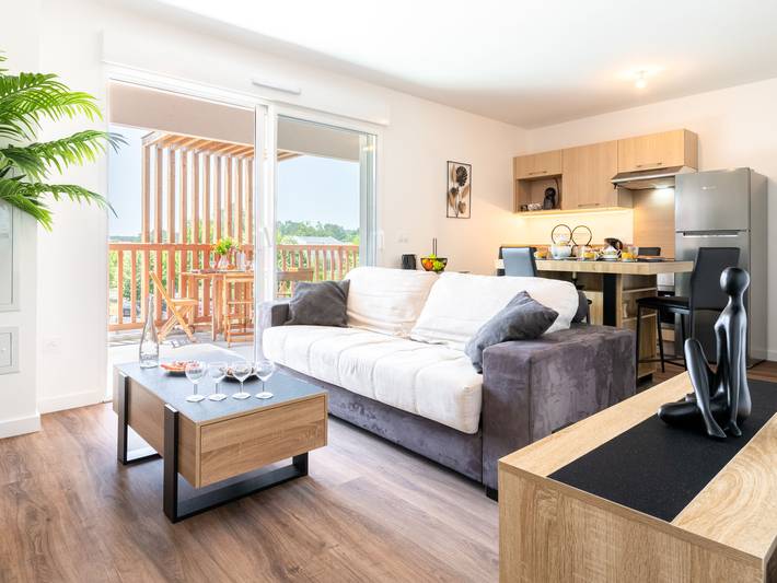 Ferienwohnung für 4 Personen, mit Balkon in Lit-et-Mixe - 2