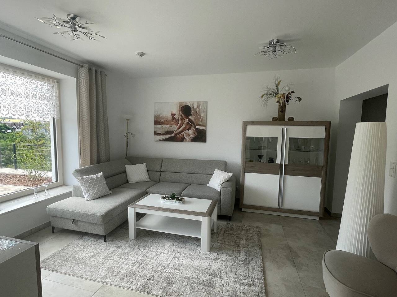 Entire apartment, Apartment 'Sonnenhöhe' with Spacious Terrace and Beautiful View in Greiz, Greiz region