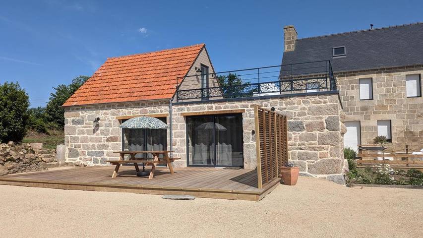 Location de vacances pour 4 personnes, avec Balcon et Terrasse à Plouaret