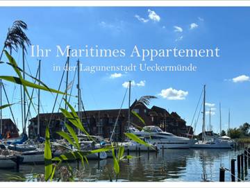 Ferienwohnung für 2 Personen, mit Ausblick und Seeblick sowie Garten in Ueckermünde