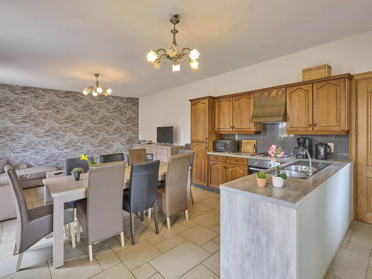 Fijne ruime vakantiewoning met een terras in Geetbets, Vlaams-Brabant