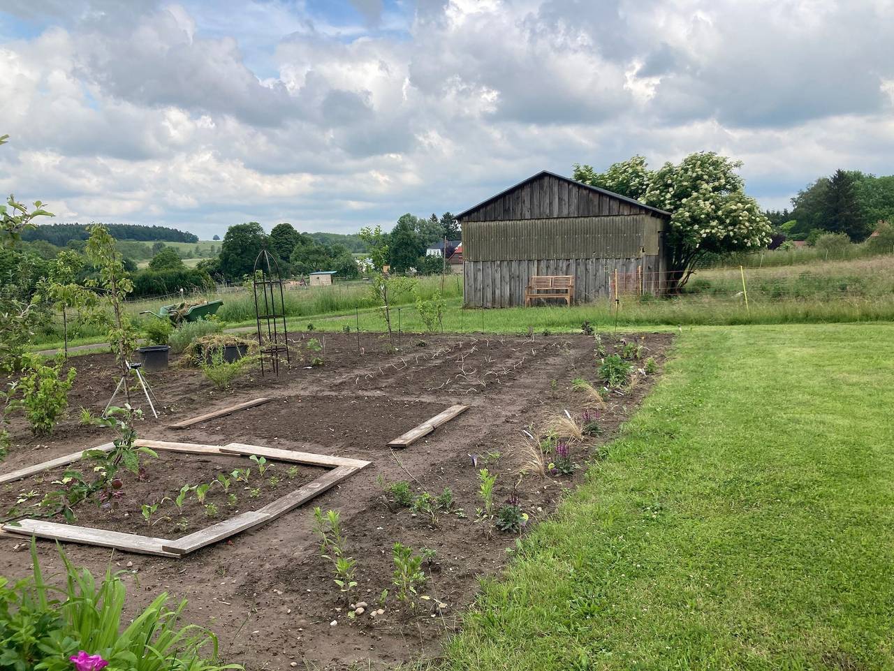 Ganze Ferienwohnung, Sophienhof Neu Heinde - Fewo Blick zum See in Prebberede, Mecklenburgische Schweiz