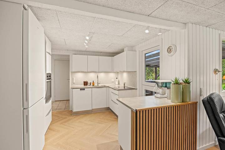 Gemütliches Ferienhaus mit Badewanne & Kaminofen-Atmosphäre in Jegum, Varde