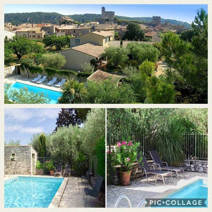 Gîte pour 2 personnes, avec jardin et piscine à Aiguèze - 2