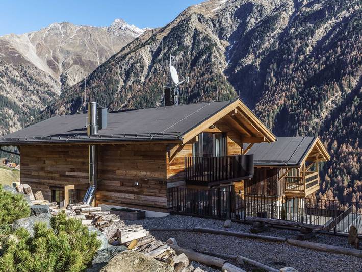 Ferienwohnung für 3 Personen, mit Balkon und Terrasse sowie Ausblick in Sölden (Österreich)