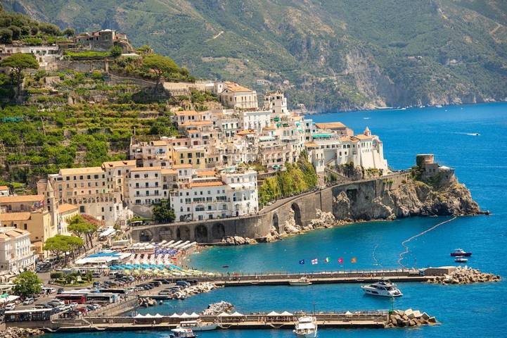 Ferielejlighed for 4 personer, med udsigt og balkon i Amalfi