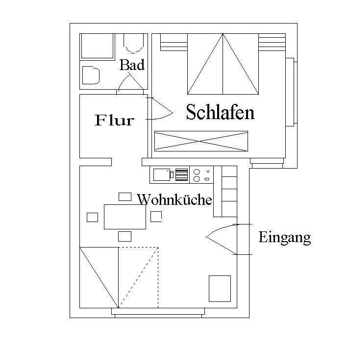 Ganze Ferienwohnung, Haus Fechtig Wohnung Typb Parterre in Bonndorf, Südschwarzwald