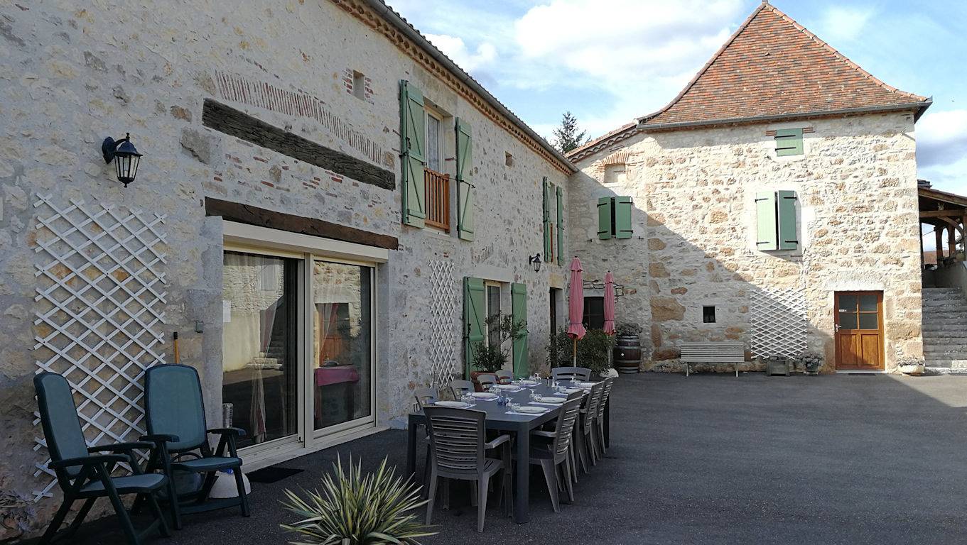 Mas de la Pommeraie - Chambre Vanille in Saint-Géry, Quercy
