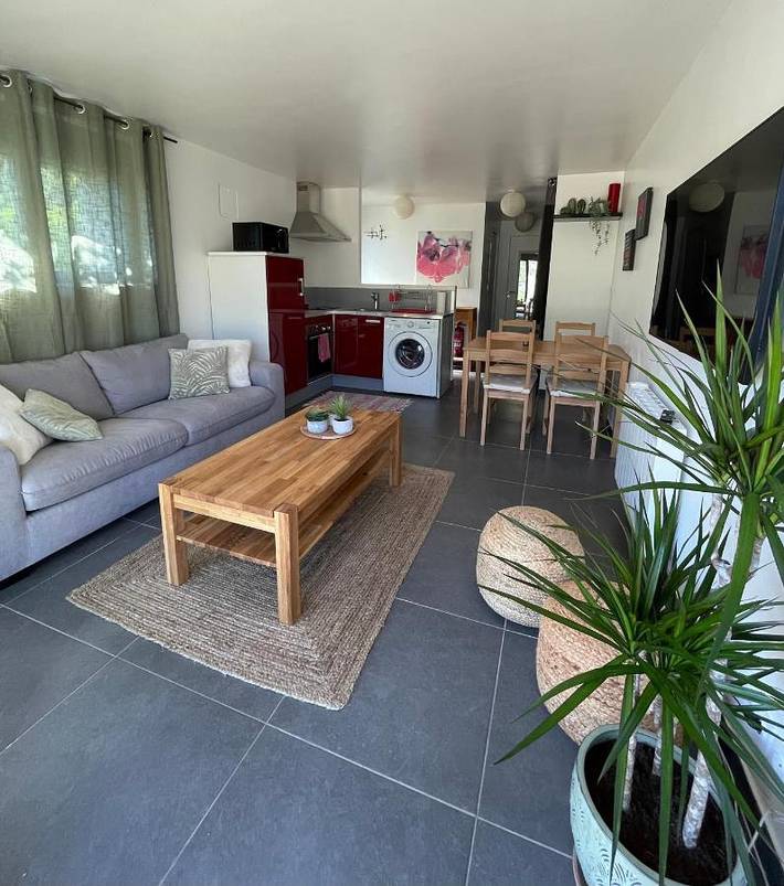 Apartamento de vacaciones para 4 personas, con vistas y jardín - 1
