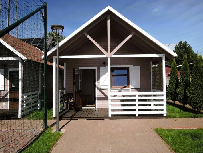 Ferienhaus für 4 Personen, mit Pool in Międzyzdroje