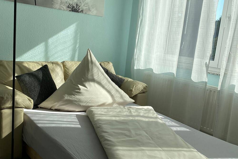 Ganze Wohnung, Ferienwohnung Fünfländerblick - 2-Raum-Ferienwohnung Dusche/Wc, 55 qm, Eg in Markdorf, Region Bodensee-Oberschwaben