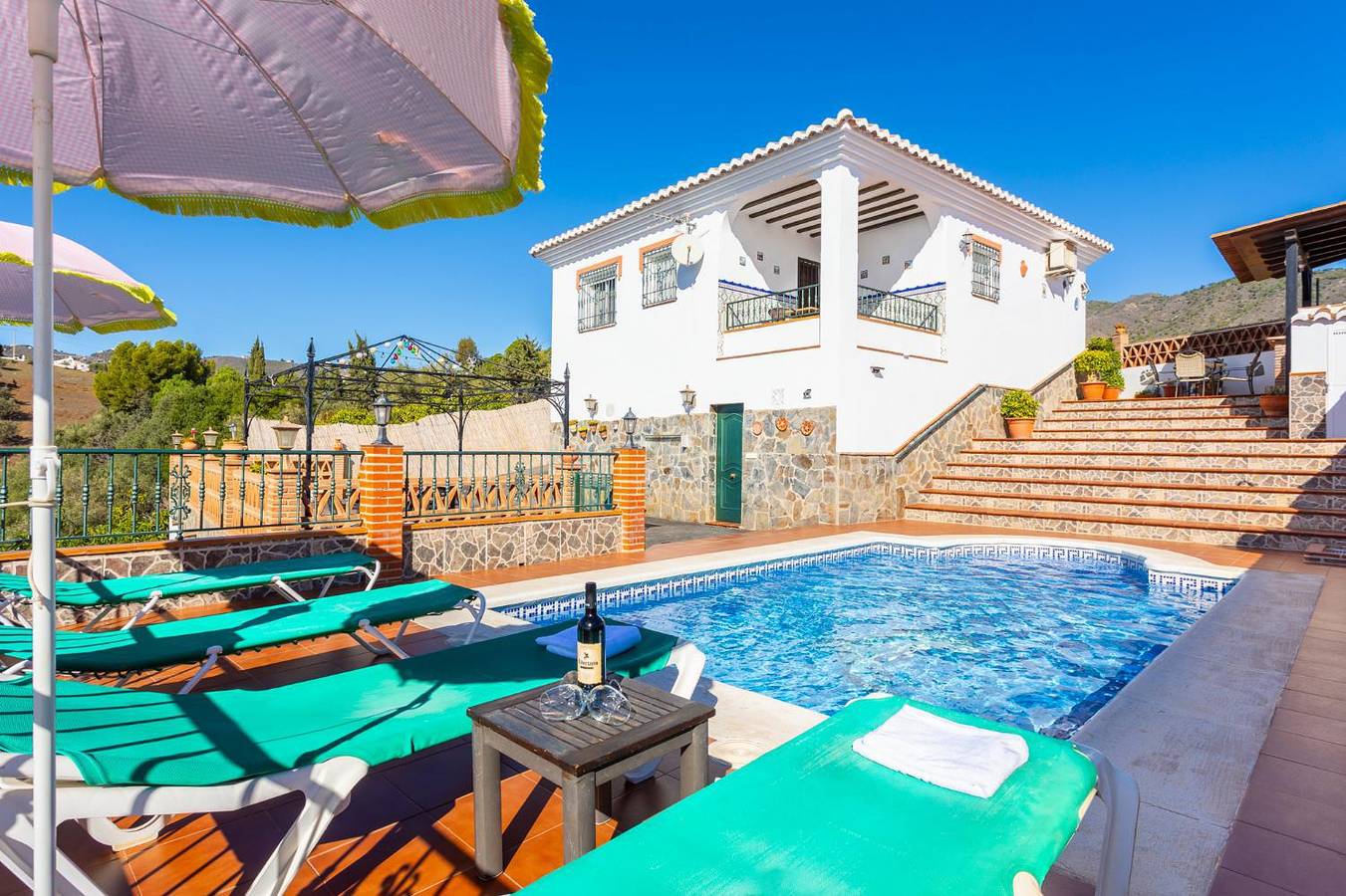 Villa für 4 Personen mit Balkon in Frigiliana, Costa Del Sol