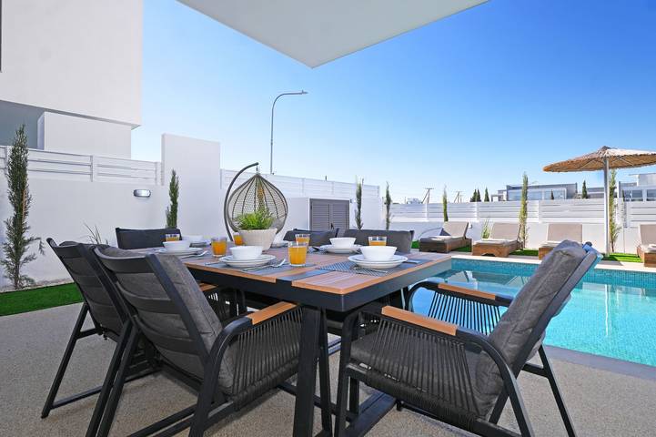 Villa für 7 Personen mit Terrasse in Protaras, Südzypern