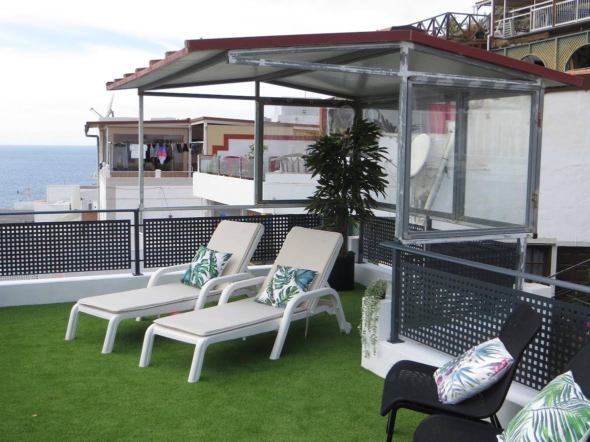 Atemberaubender Meerblick in Puerto de Mogan in Puerto de Mogan, Mogán