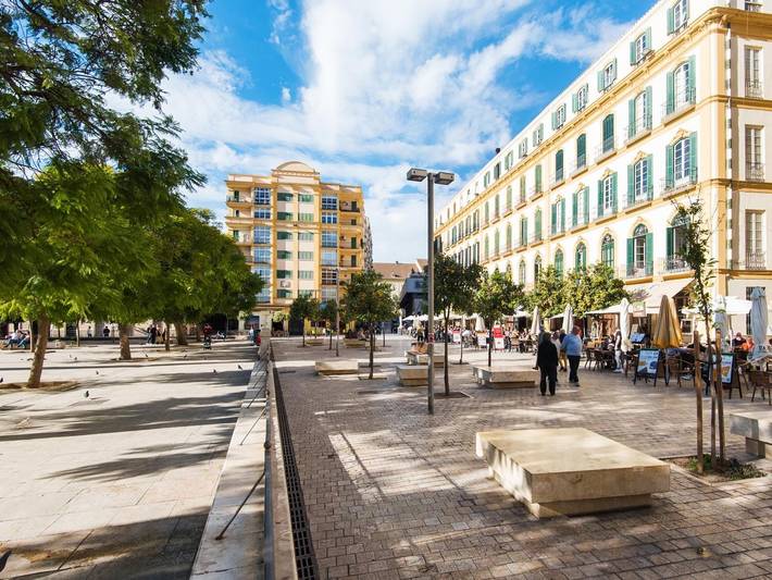 Apartamento de vacaciones para 4 personas, con Terraza en Málaga
