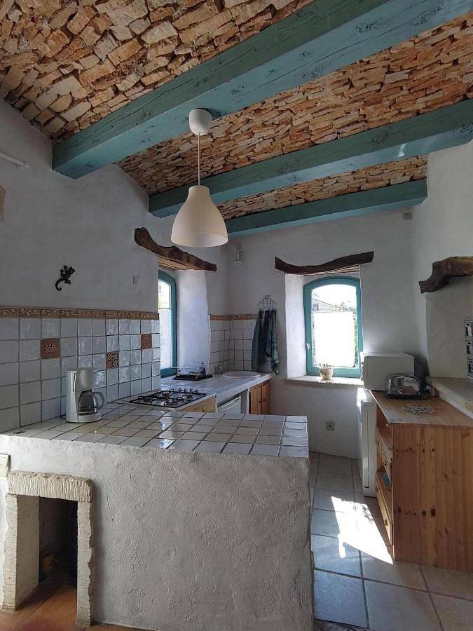 Location de vacances pour 3 personnes, avec jardin et vue à Le Garn - 4