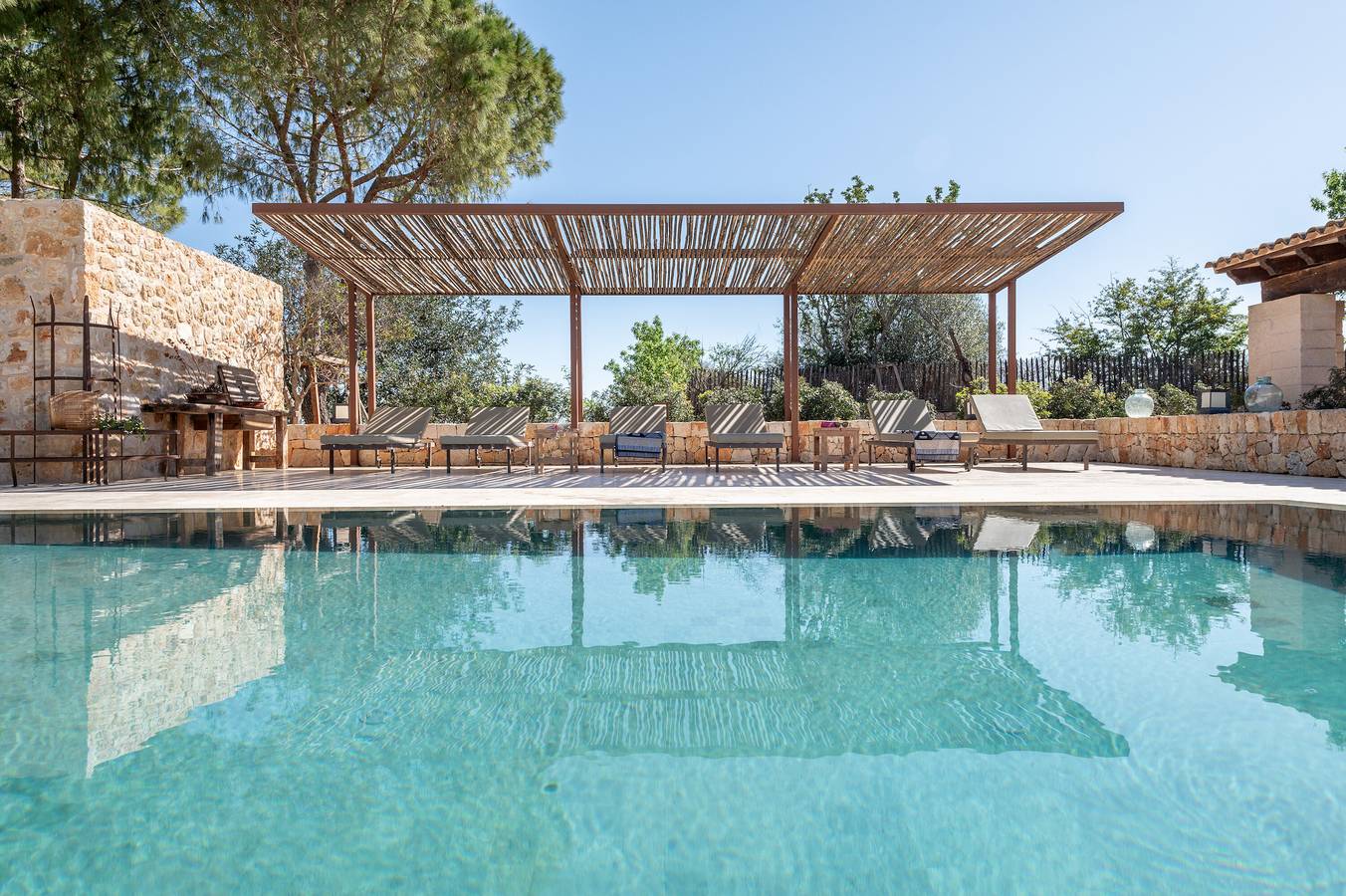 Villa 'Es Lledoner 2' mit Bergblick, Gemeinschaftspool und Wlan in Felanitx, Mallorca Süden