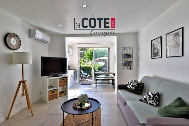 Appartement entier, La Farniente - Centre-ville- face mer in Sausset-les-Pins, Côte méditerranéenne (France)