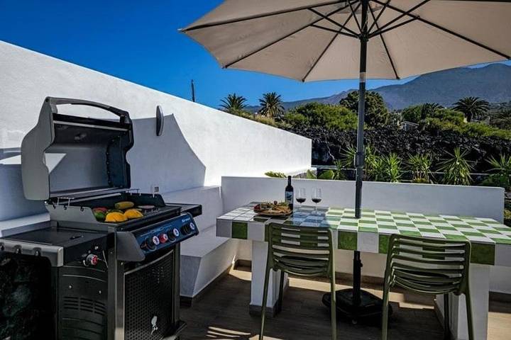 Casa rural para 4 personas, con jardín además de vistas y piscina en Tazacorte - 4