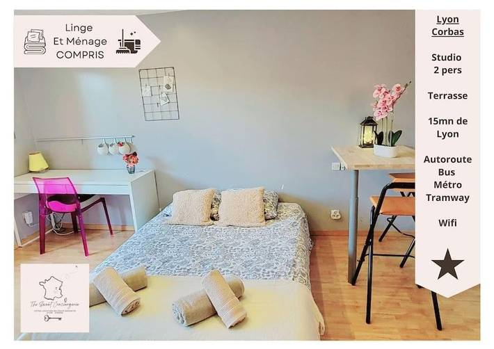 Appartement de vacances pour 2 personnes, avec jardin et terrasse, animaux acceptés