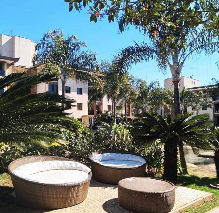 Casas e apartamentos de temporada para 4 pessoas, com piscina e balcão e ainda jardim, adaptado a crianças no Distrito Federal