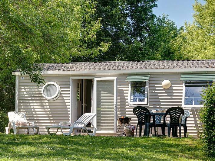 Camping Romanée - Les Grottes De Roffy - Mobilheim 4 personen - Komfort 2 Zimmer in Sainte-Nathalène, Périgord Noir
