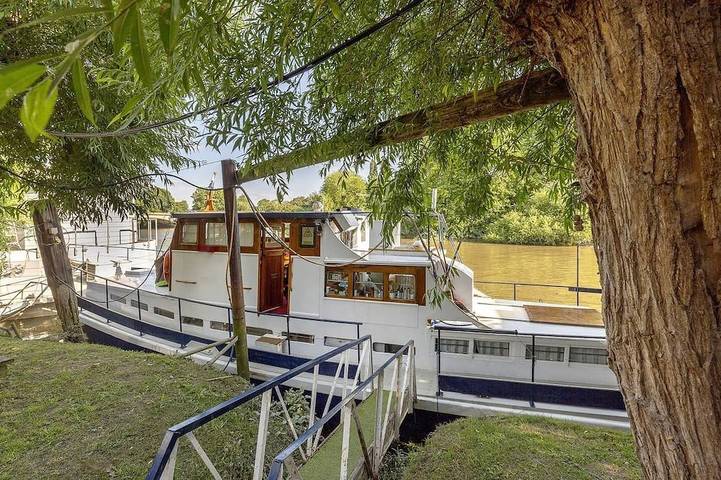 Woonboot voor 3 personen, met tuin - 1