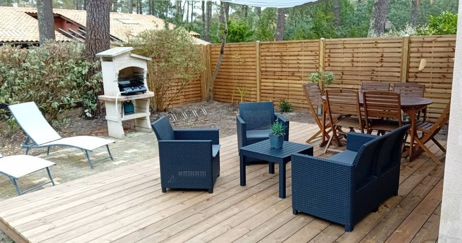 Gîte pour 6 personnes, avec jardin et terrasse