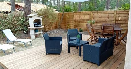 Gîte pour 6 personnes, avec jardin et terrasse dans Golf de la Méjanne