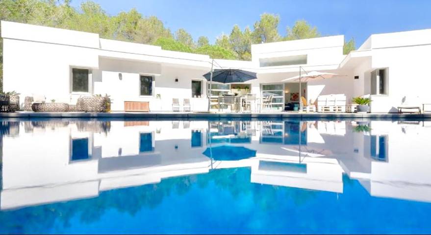Location de vacances pour 10 personnes, avec jardin et bassin pour enfant, animaux acceptés à Santa Gertrudis de Fruitera - 2