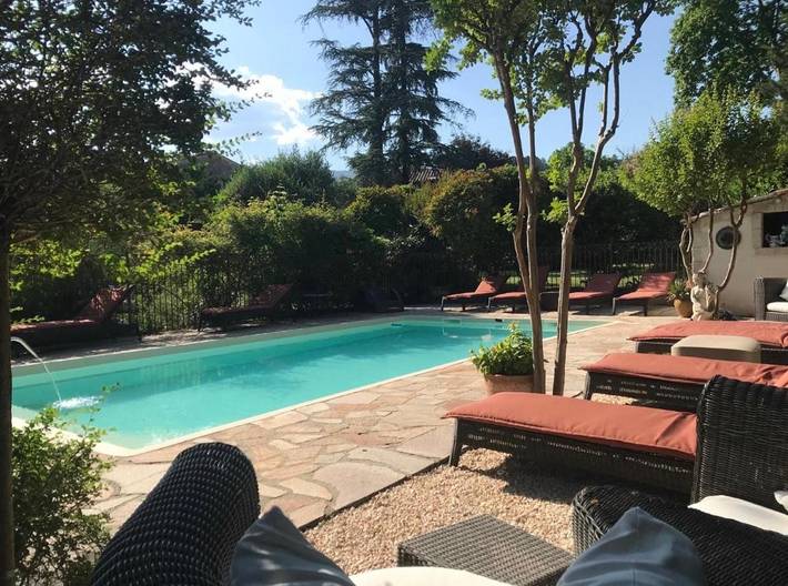 Gîte pour 2 personnes, avec jardin ainsi que piscine et jacuzzi à Le Poujol-sur-Orb - 2