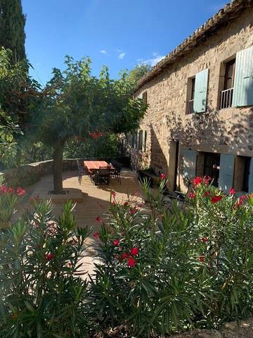Gîte pour 12 personnes, avec vue ainsi que piscine et jardin à Saint-Laurent-du-Pape