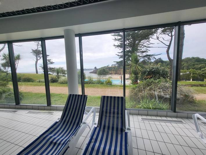 Parc de vacances pour 8 personnes, avec jardin ainsi que sauna et piscine à Locmaria-Plouzané - 4