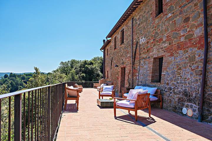 Villa « San Biagio – Luxury » avec vue sur le lac, Wi-Fi et climatisation in Città della Pieve, Province de Pérouse