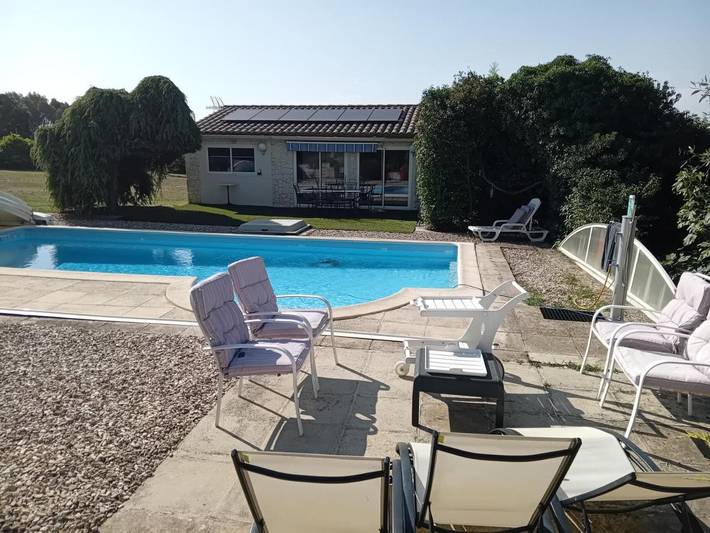 Location de vacances pour 6 personnes, avec jardin et piscine à Tornac - 3