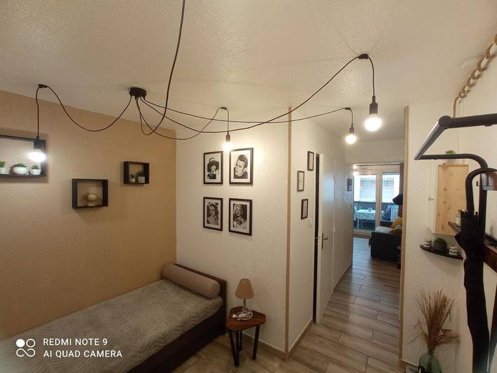 Gîte pour 3 personnes, avec Terrasse dans Plage Fabron Bambou Nice - 3