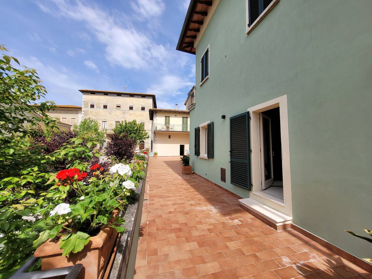Ganze Ferienwohnung, Ferienwohnung für 6 Personen mit Terrasse in Asciano, Siena Provinz