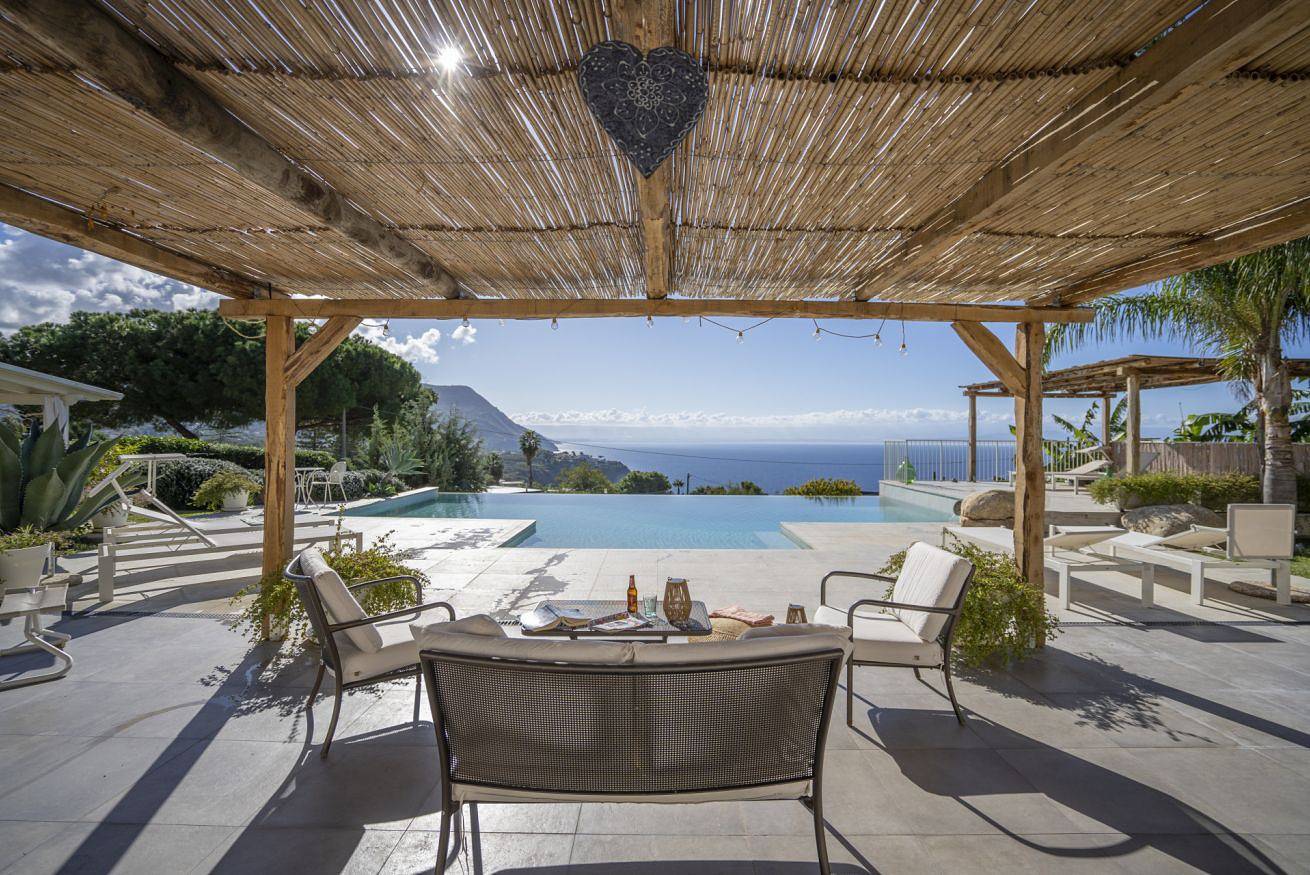 Chalet para 8 personas con balcón/terraza in Faro Capo Vaticano, Provincia de Vibo Valentia
